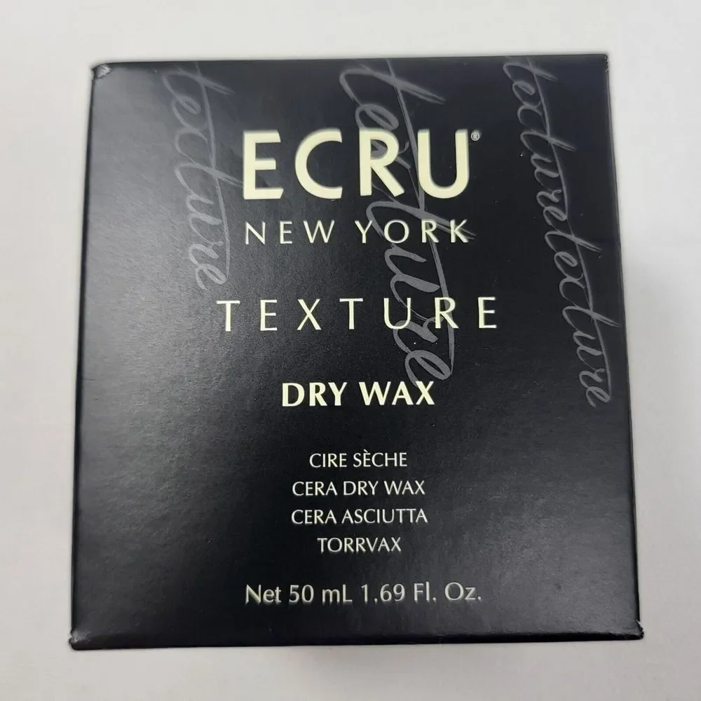 ECRU New York Texture Dry Wax 1.69oz & Texture Hair Setting Spray 4oz New in Box